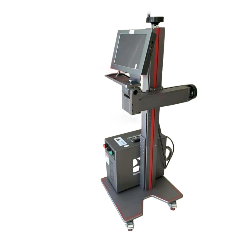 光纤激光打标机（飞行流水号打标）