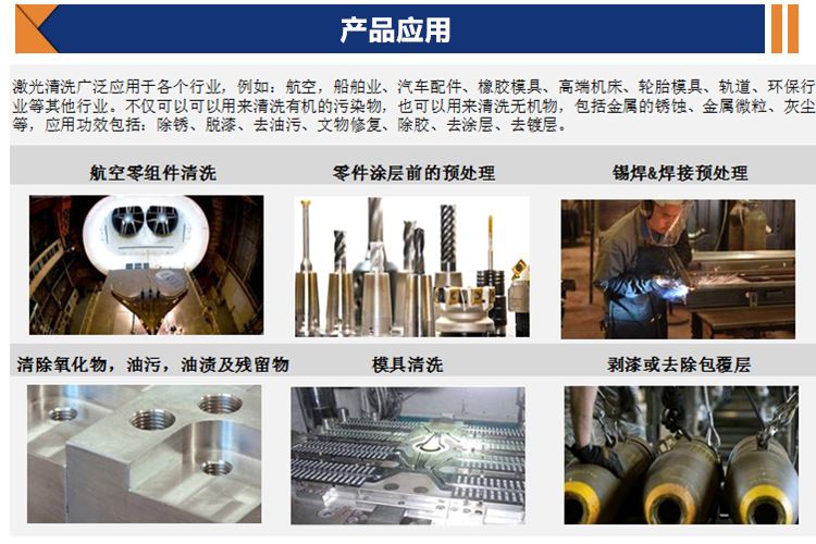 激光清洗应用领域lwmlaser