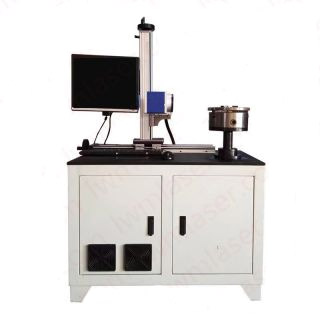 法兰激光打标机（法兰、圆管等产品上标刻）30W/50W/100W(YC-F30/YC-F50/YC-F100)